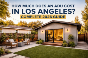 How Much Does an ADU Cost in Los Angeles? Complete 2026 Guide